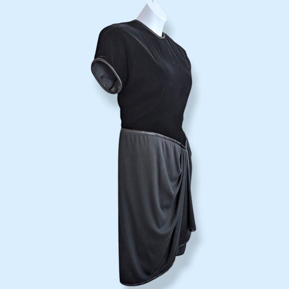 V. Oscar de la Renta Studio Black Velvet Dress - Picture 2 of 9